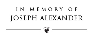 In Memory of Joseph Alexander